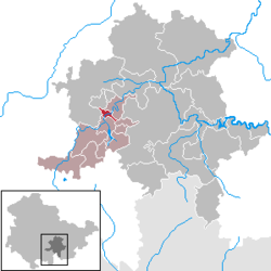 Sitzendorf – Mappa