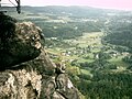 Panorama of Janowice from Mount Sokolik