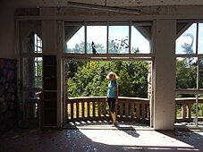 Krankenzimmer mit Balkon