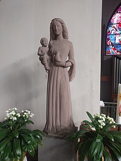 Marie Mère de la Paix, église Saint-Ambroise, Trèves.