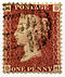 UK Penny Red PL148