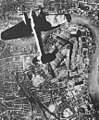German bomber over London