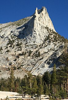 photo of Eichorn Pinnacle on Cathedral Peak