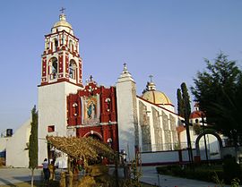 Auferstehungs-Kirche in Tlapanaloya