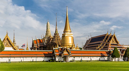 Wat Phra Kaew, by Ninaras (edited by TSP)