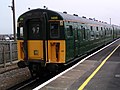 Class 421/7, no. 1498 "Farringford" at Lymington Pier