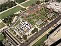 Aerial view of the Smithsonian Institution Building
