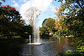 Fontaine dans le parc Alppi.