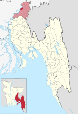 Location of Ashuganj