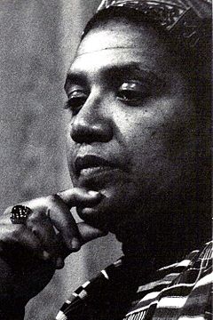 Audre Lorde 1980.