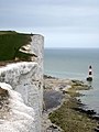 Image 91Beachy Head and lighthouse, Eastbourne, East Sussex (from Portal:East Sussex/Selected pictures)