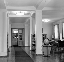 Bibliothek, Ende 1950er Jahre