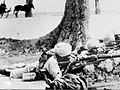 British Indian Army soldiers in Peshawar during the 1930 massacre