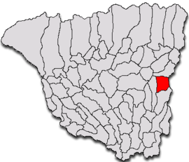 Location in Gorj County