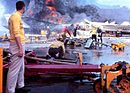 The 1967 USS Forrestal fire