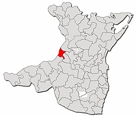 Location in Constanța County