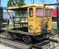 A former Chessie System speeder at the Linden Railroad Museum, Linden, Indiana