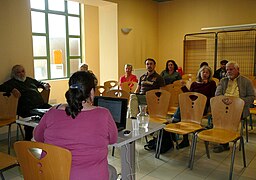 Participants à la conférence