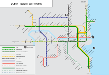 Greater Dublin Rail Network