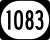 Kentucky Route 1083 marker