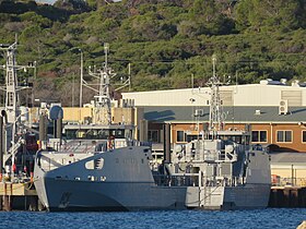 Two Guardian patrol-boats