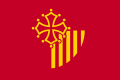 Flag of the former French region of Languedoc-Roussillon (1970–2015)