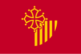 Drapeau de l’ancienne région Languedoc-Roussillon