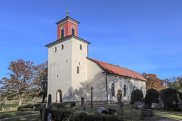 Kyrkan från sydväst