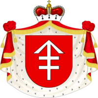 Original arms of the Princes Sapieha