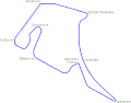 2002 - Configuração atual do circuito (4,574 km)