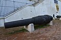Cannons exhibited open-air behind the Istanbul Military Museum