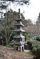 A pagoda in the garden