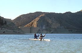 Hanna Lake in Quetta, Pakistan