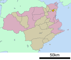 Location of Kitajima