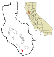 Location within Lake County and the State of California
