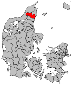 Brønderslev – Localizzazione