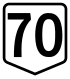 Route 70 shield