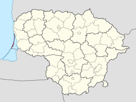 Localisation de Municipalité de Neringa