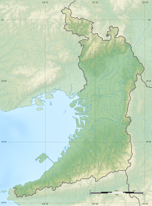 陶器山の位置（大阪府内）