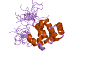 2dbd: Solution structure of the CARD domain in human caspase recruitment domain protein 4 (Nod1 protein)