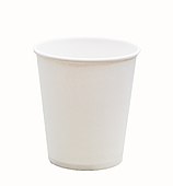 Typical modern-day, disposable paper cup