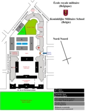 Plan du campus de la Renaissance.