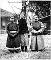 Sam Pollard with two Miao teachers