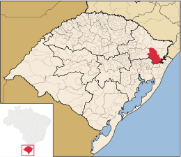 São Francisco de Paula – Mappa