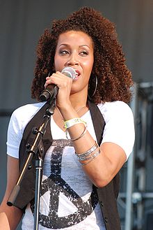 Rissi Palmer performs at the Chicago Music Country Festival 2008 at Soldier Field