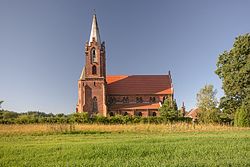 Our Lady Queen of Poland church in Brzezinka Średzka