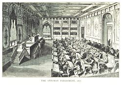 Meeting of the Parliament, 1877.