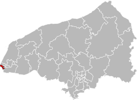 Situation of the canton of Le Havre-6 in the department of Seine-Maritime