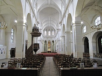 Nave and the pulpit