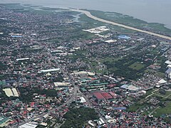 Taytay Rizal from air